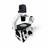 LAXCO LMI3000 Microscope Stand (LMI3-PH2) – No Objectives – Broken Binocular Head – Lamp Working