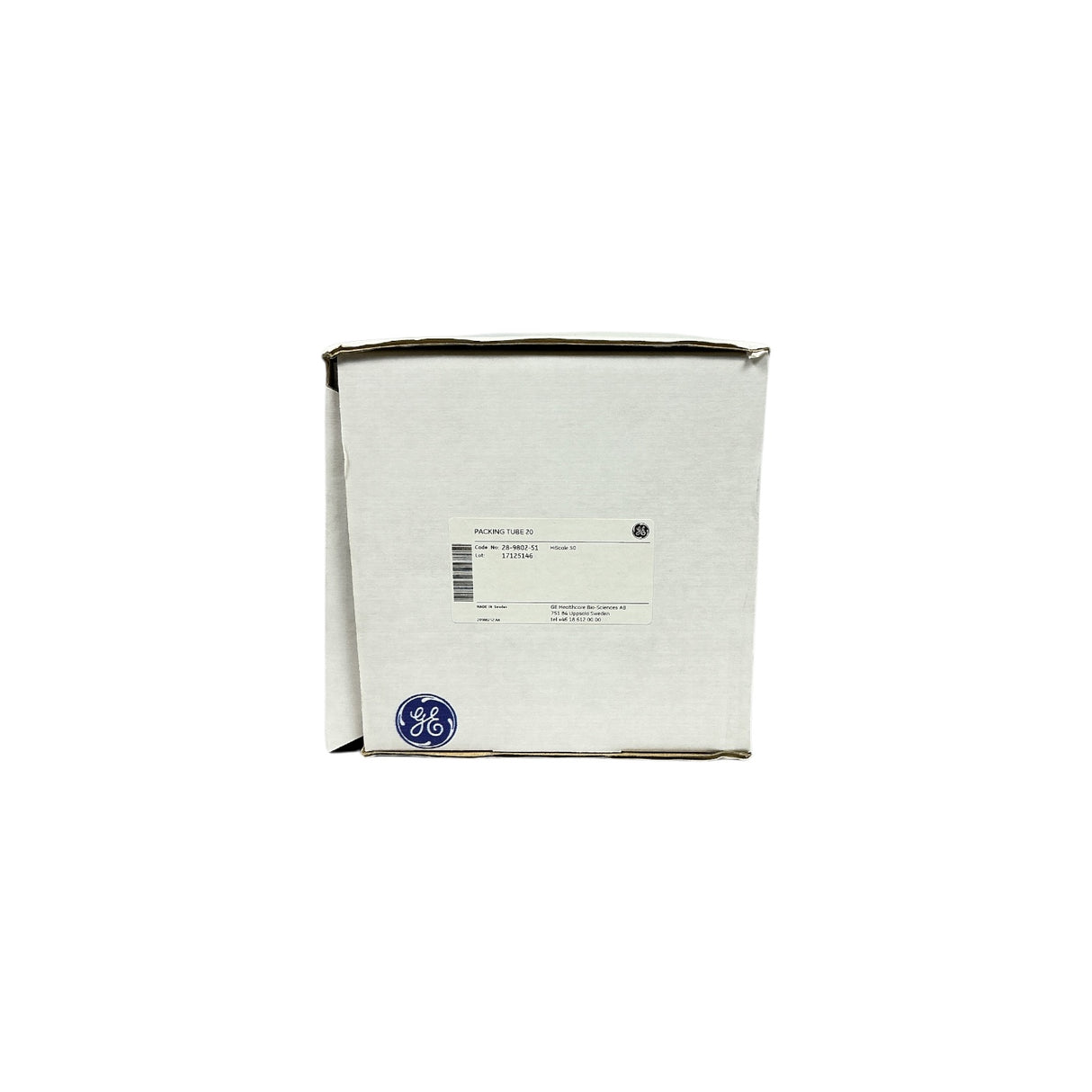 GE Healthcare HiScale 50 Packing Tube 20 28-9802-51 - New