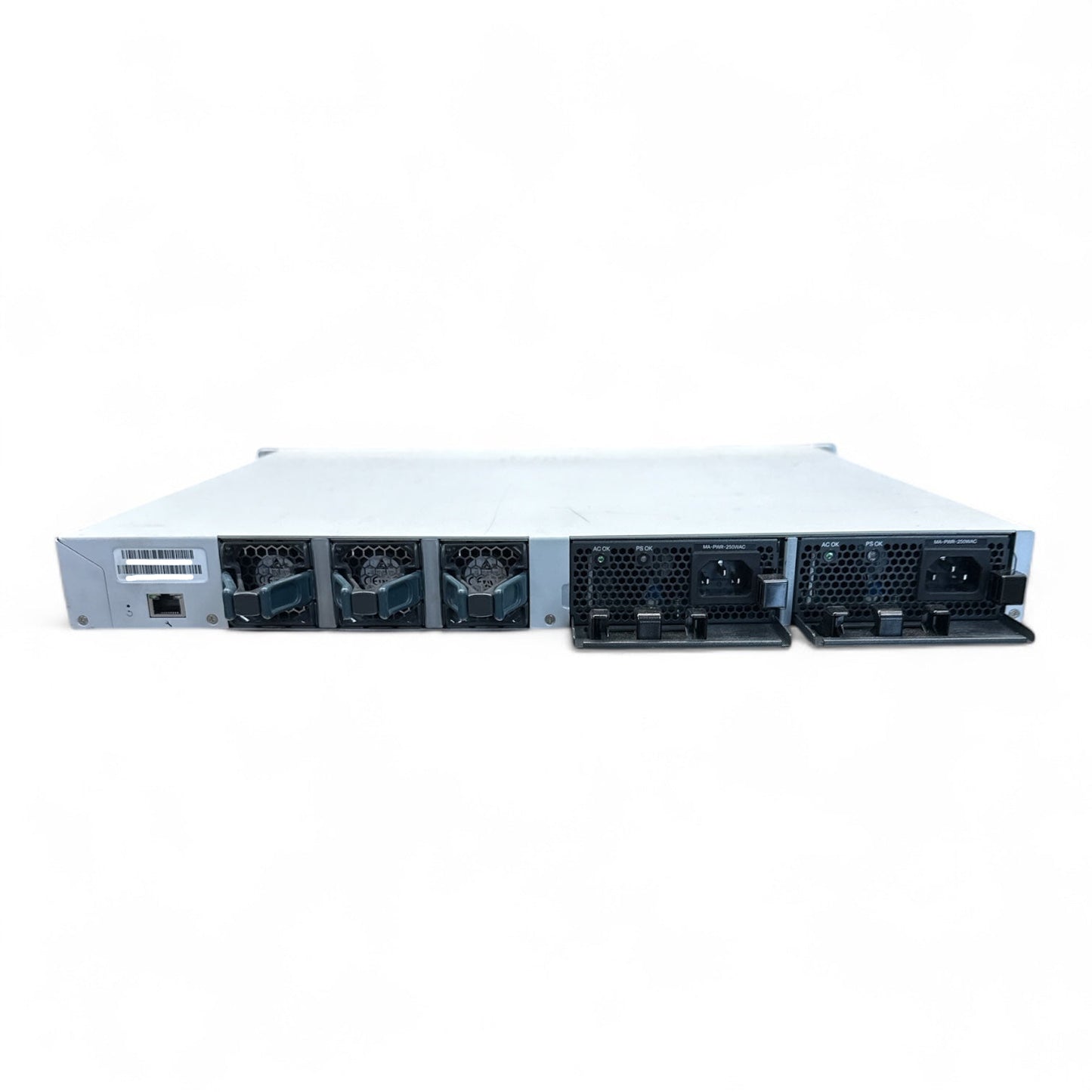 Cisco Meraki MS425-32 32-Port GB SFP+ Switch w/ Fan & Power Modules Unclaimed