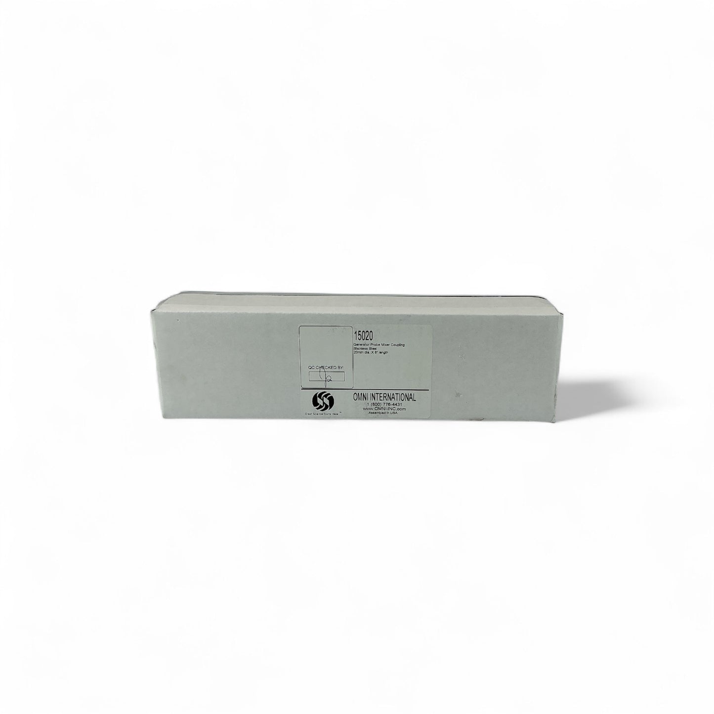 Omni International Generator Probe Mixer 15020 – 20 mm × 8" – Stainless Steel – New