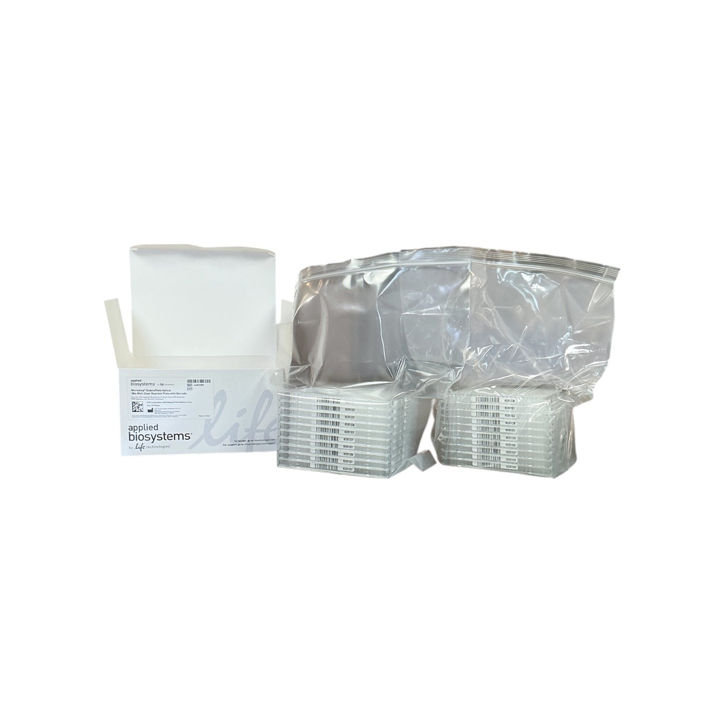 Applied Biosystems MicroAmp 8-Cap Strips & EnduraPlate Reaction Plates Lot (New Open Box!)