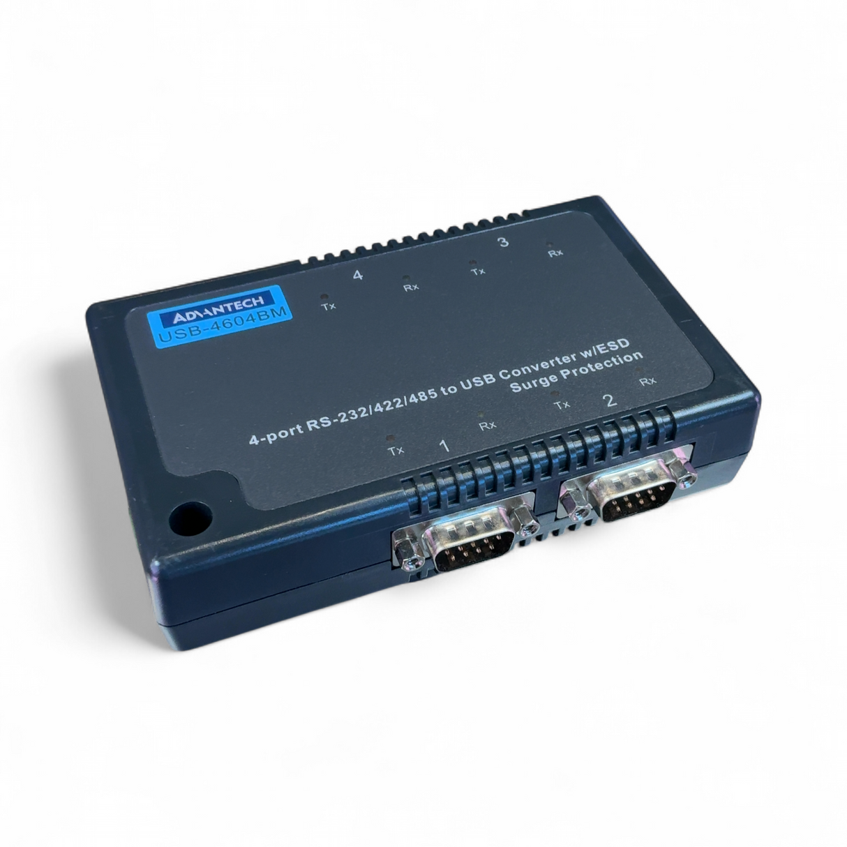 Advantech 4-port RS-232/422/485 to USB Converter w/ESD Surge Protection USB-4606BM (BO!) | Safe & Secure Shipping - Image 1