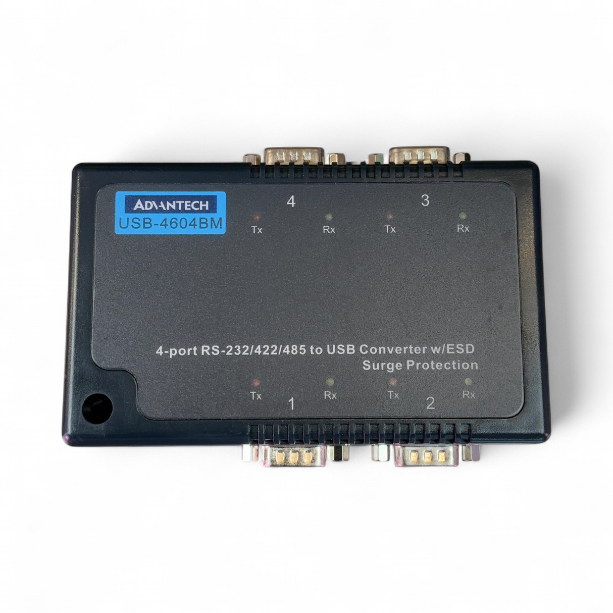 Advantech 4-port RS-232/422/485 to USB Converter w/ESD Surge Protection USB-4606BM (BO!) | Safe & Secure Shipping - Image 2