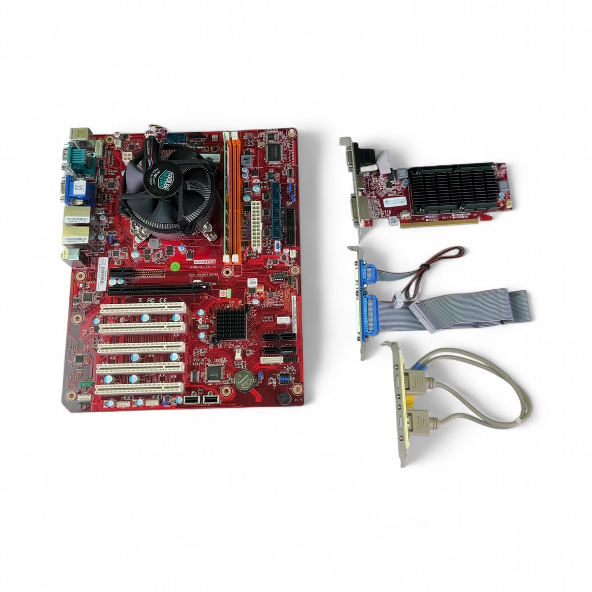 Advantech Industrial Computer Control Mother Board AIMB-701G2-00A1E w R81KLC Graphics Card | Safe & Secure Shipping - Image 2