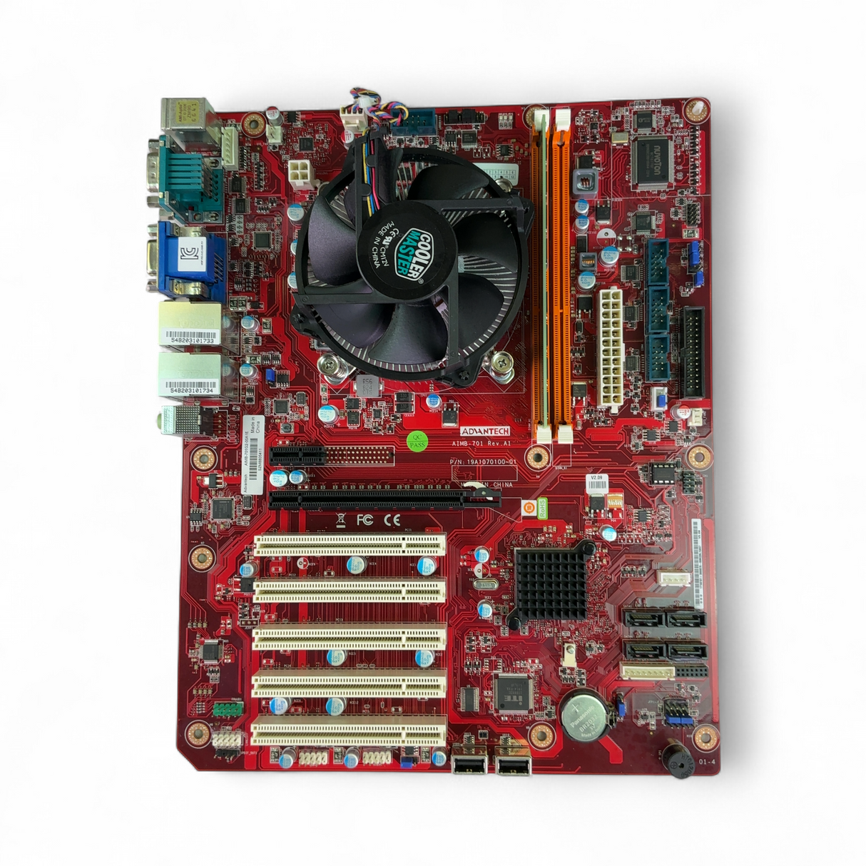 Advantech Industrial Computer Control Mother Board AIMB-701G2-00A1E w R81KLC Graphics Card | Safe & Secure Shipping - Image 3