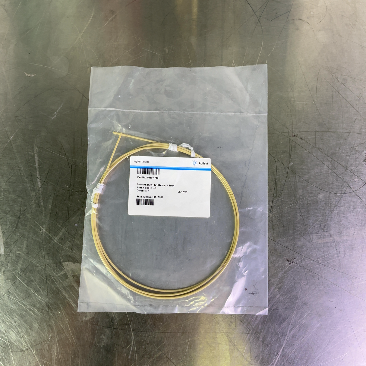 Agilent 0890-1763 PEEK Tube Lot 0.18x1524mm 1.6mm (Best Offer!) | Order Direct and Save - Image 2