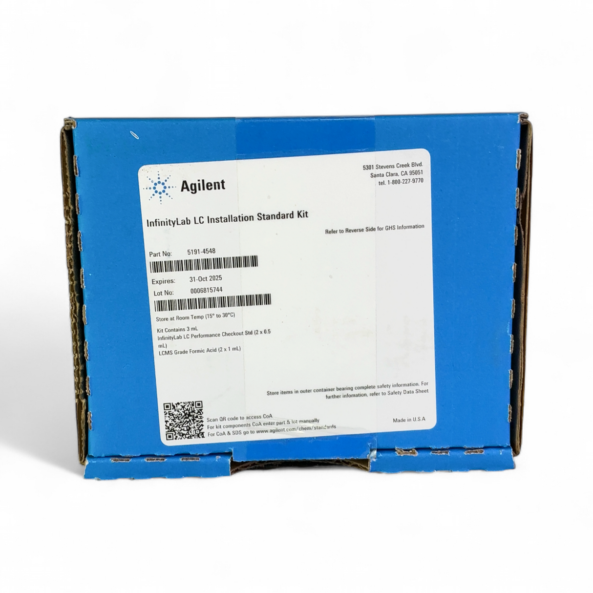 Agilent 5191-4548 InfinityLab LC Installation Standard Kit EXPIRED | Safe & Secure Shipping - Image 2