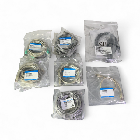 Agilent, APC Assorted Patch/CAN Data Cables Lot 5023-0203, 8121-0008, 5023-0202, 5181-1519, 8121-0940 - Image 1