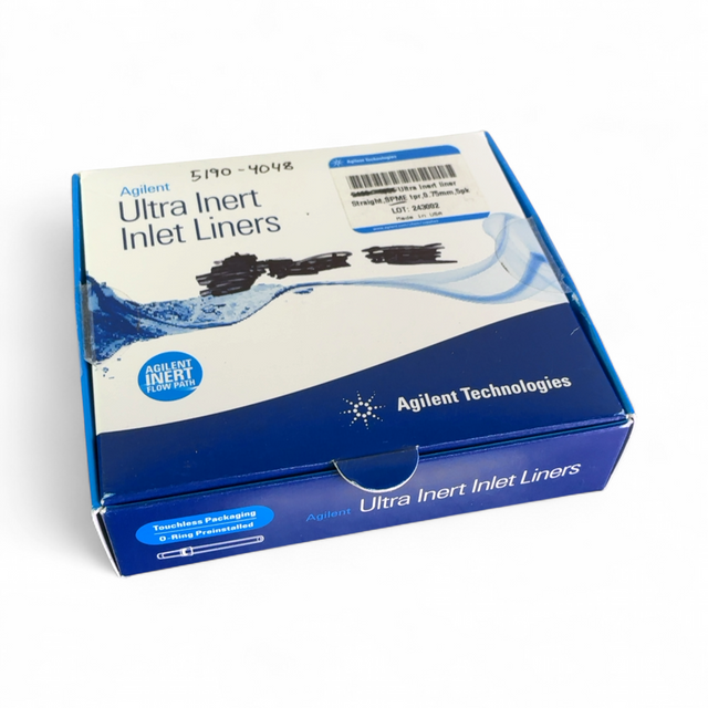 Agilent Gas Chromatography Ultra Inert Inlet Liner, Straight, SPME, 0.75mm - 5pk 5190-4048 - Image 1