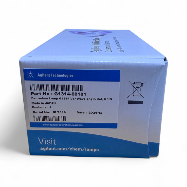 Agilent InfinityLab Deuterium Lamp Var Wavelength RFID G1314-60101 - New - Image 1