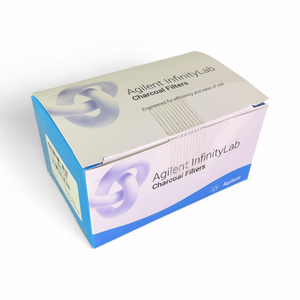 Agilent InfinityLab Stay Safe Charcoal Filter with Time Strip, 58g, GL14 Thread | Mr. Scientific