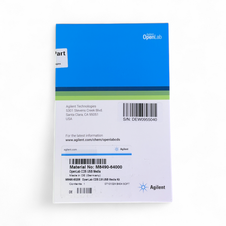 Agilent M8490-64000 OpenLab CDS USB Media Software Kit NEW (Best Offer!) | Order Direct and Save - Image 7