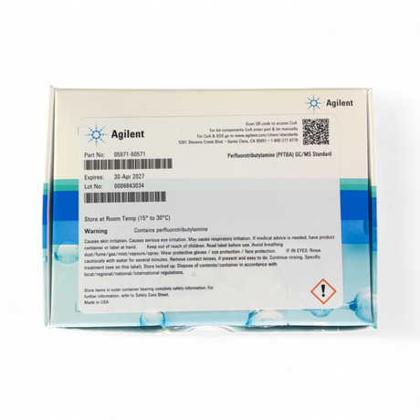 Agilent Perfluorotributylamine (PFTBA) GC/MS Standard 05971-60571 - 1 Unit - Image 9