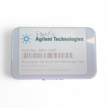 Agilent Rectangular Quartz Open Top Macro-Cell UV 10mm 3500µL 5061-3387 (BO!) | Order Direct and Save - Image 10