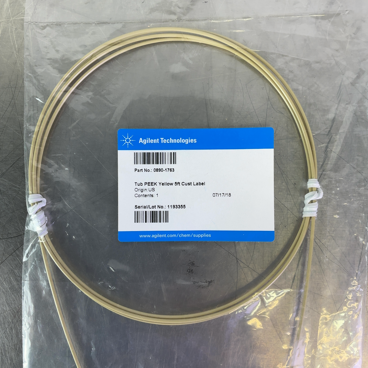 Agilent Technologies 0890-1783 PEEK Chromatography Tubing Lot of 2 NEW | Order Direct and Save - Image 6