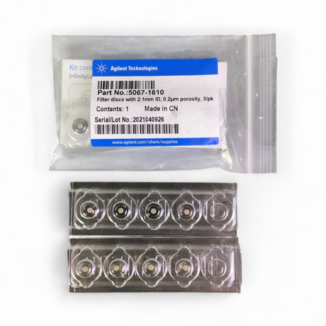 Agilent Technologies 5067-1610 InfinityLab Quick Change Inline Filter Disc Lot | Mr. Scientific - Image 1