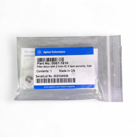 Agilent Technologies 5067-1610 InfinityLab Quick Change Inline Filter Disc Lot | Mr. Scientific - Image 2