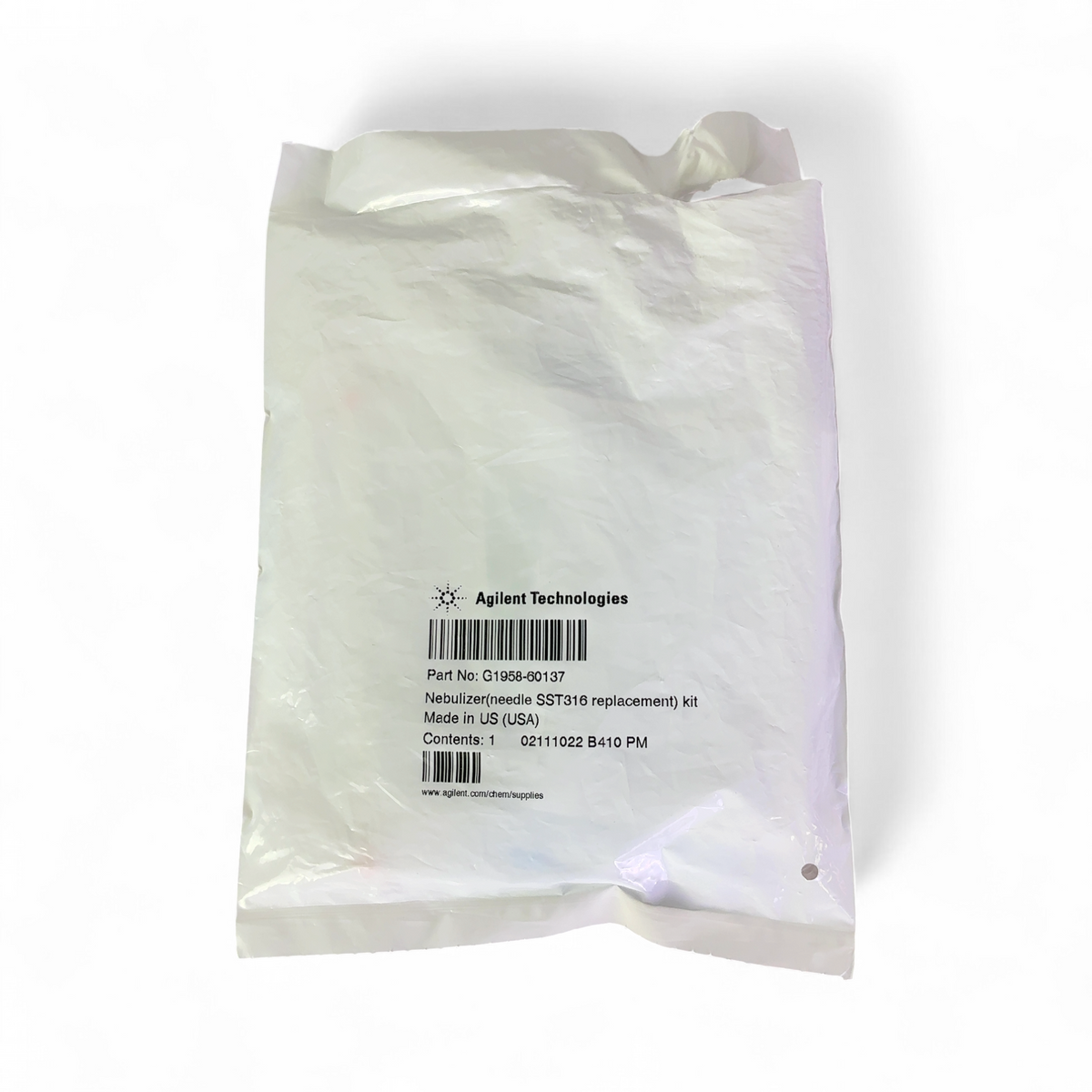 Agilent Technologies Chromatography Neb Tip SST316 Replacement Kit G1958-60137 | Safe & Secure Shipping - Image 2