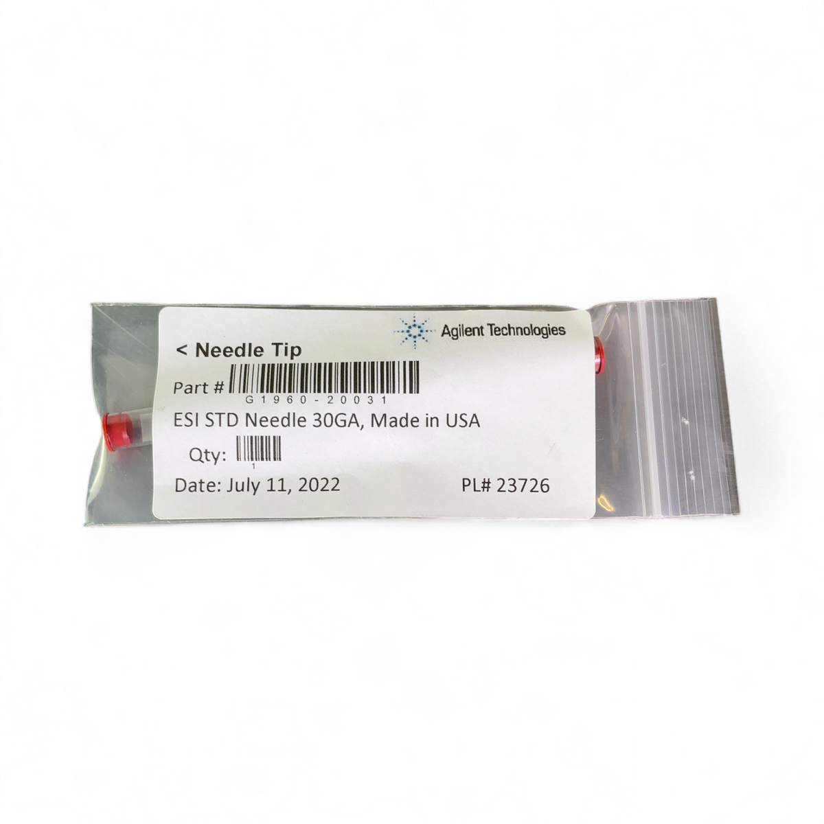 Agilent Technologies ESI STD Transfer Tip 30GA G1960-20031 | Order Direct and Save - Image 2