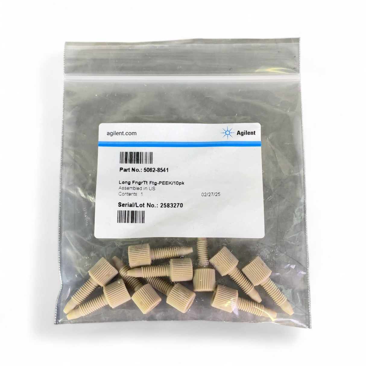 Agilent Technologies FingerTight Fittings and Ferrules Nuts & Connectors Lot | Safe & Secure Shipping - Image 12