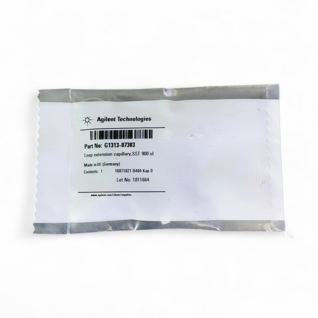 Agilent Technologies G1313-87303 SST 900uL Loop Extension Capillary NEW | Order Direct and Save - Image 1