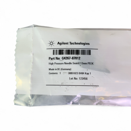 Agilent Technologies High Pressure Needle Seat 0.12mm PEEK G4267-87012 | Ships Fast from Mr. Scientific - Image 2