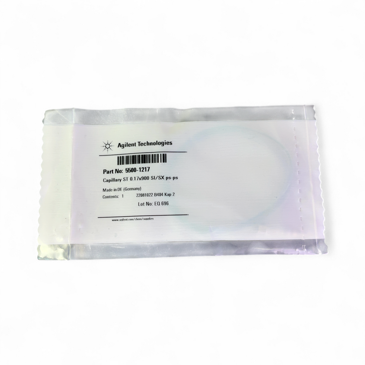 Agilent Technologies HPLC Capillary ST 0.17x900 SI/SX ps-ps 5500-1217 | Mr. Scientific - Image 2