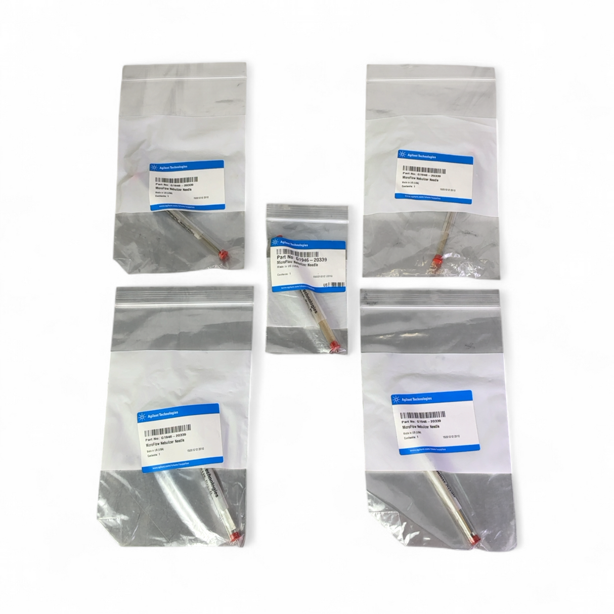 Agilent Technologies Lot of 5x MicroFlow Liquid Sample Spray Tips G1946-20339 | Order Direct and Save - Image 1