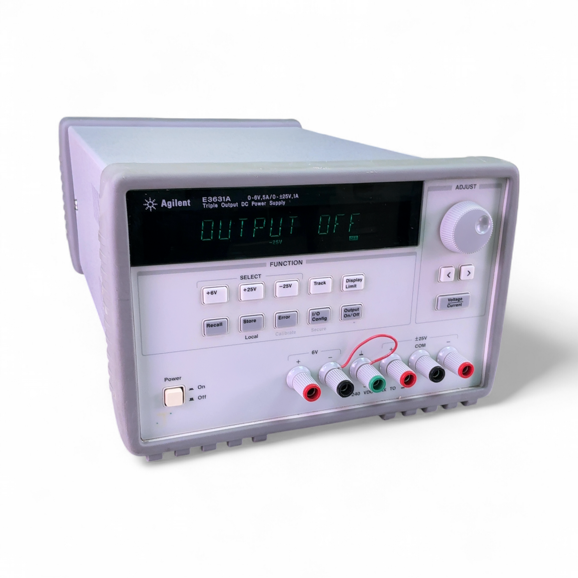 Agilent Triple Output DC Power Supply, 0-6V, 5A / 0-(+-)25V, 1A E3631A (BO!) | Mr. Scientific - Image 1