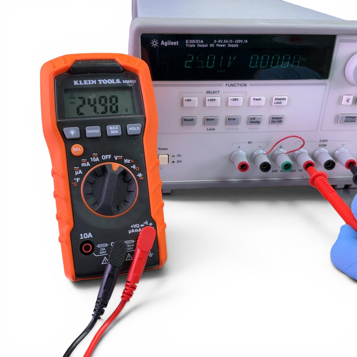 Agilent Triple Output DC Power Supply, 0-6V, 5A / 0-(+-)25V, 1A E3631A (BO!) | Mr. Scientific - Image 14