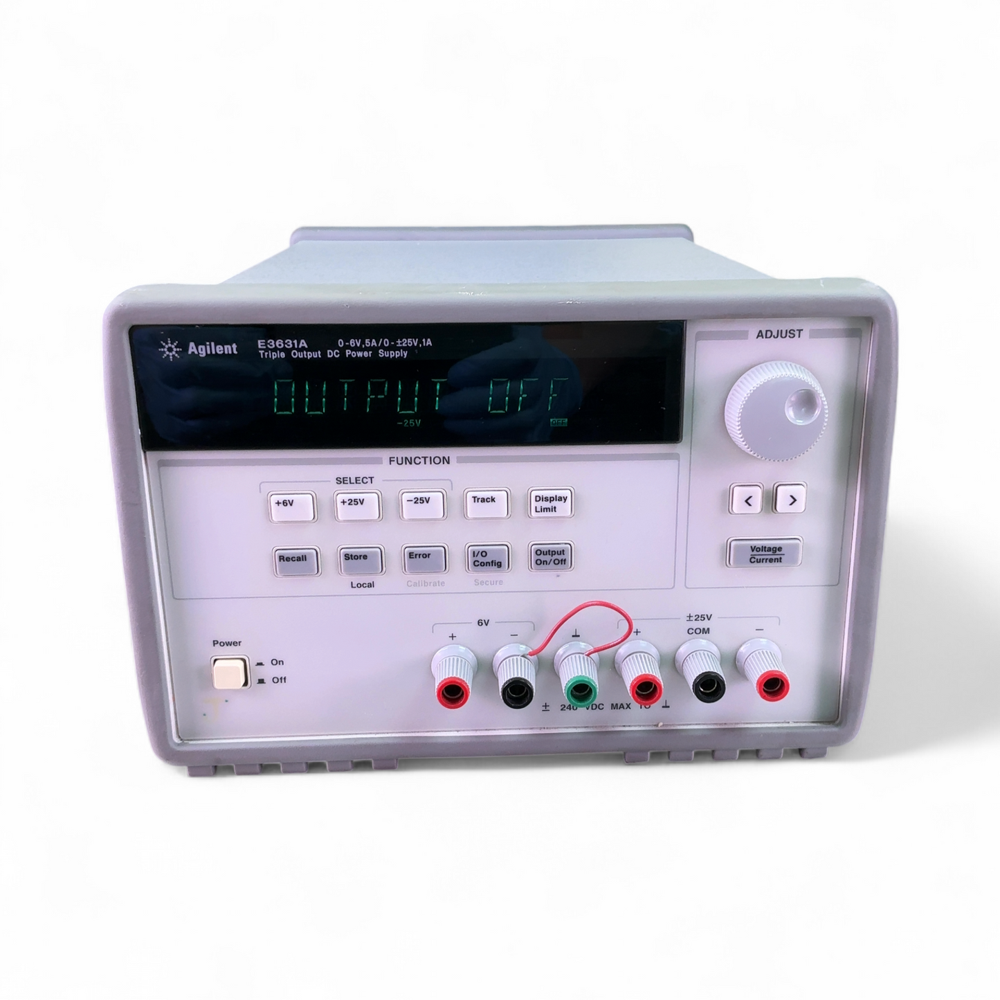 Agilent Triple Output DC Power Supply, 0-6V, 5A / 0-(+-)25V, 1A E3631A (BO!) | Mr. Scientific - Image 2