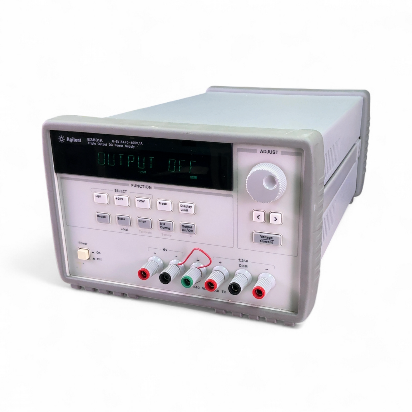 Agilent Triple Output DC Power Supply, 0-6V, 5A / 0-(+-)25V, 1A E3631A (BO!) | Mr. Scientific - Image 3