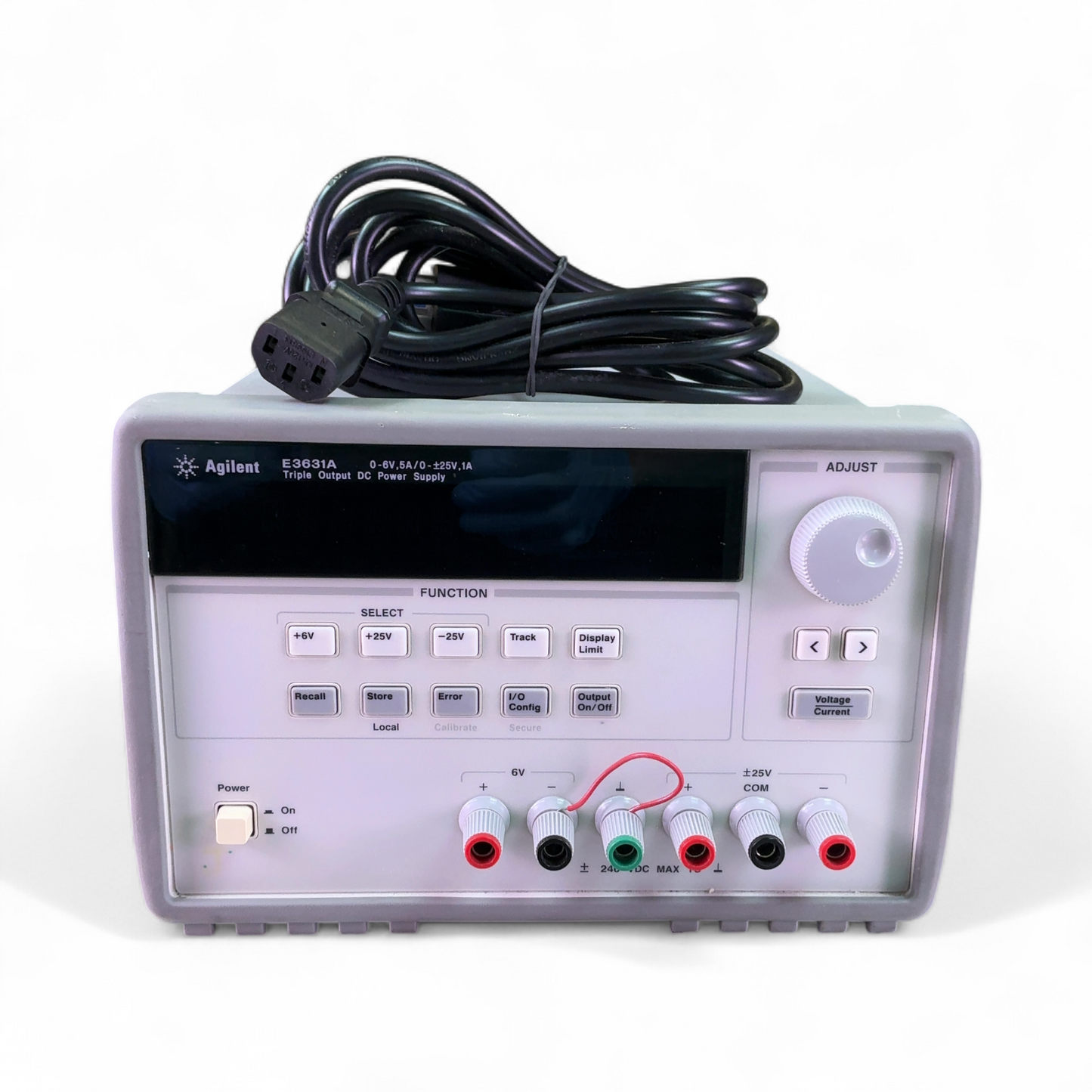 Agilent Triple Output DC Power Supply, 0-6V, 5A / 0-(+-)25V, 1A E3631A (BO!) | Mr. Scientific - Image 4