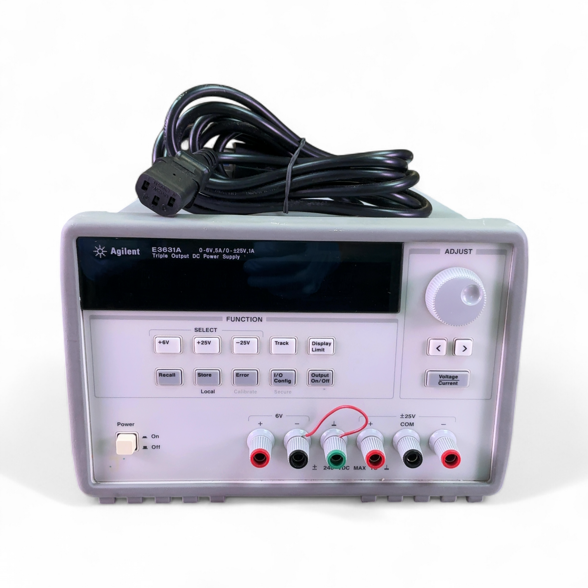Agilent Triple Output DC Power Supply, 0-6V, 5A / 0-(+-)25V, 1A E3631A (BO!) | Mr. Scientific - Image 4