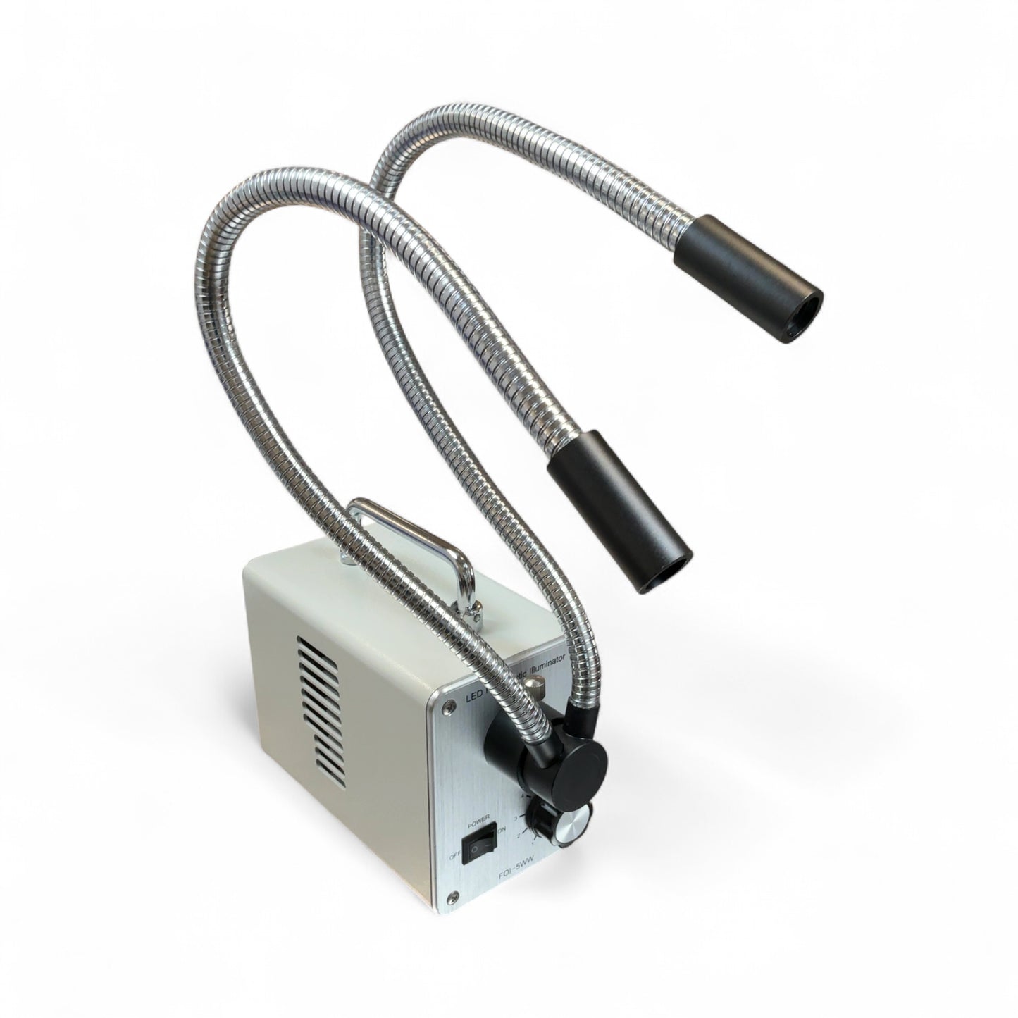 AmScope LED Fiber Optic Illuminator FOI-5WW Dual Gooseneck Light Source (Best Offer!) | Ships Fast from Mr. Scientific - Image 11