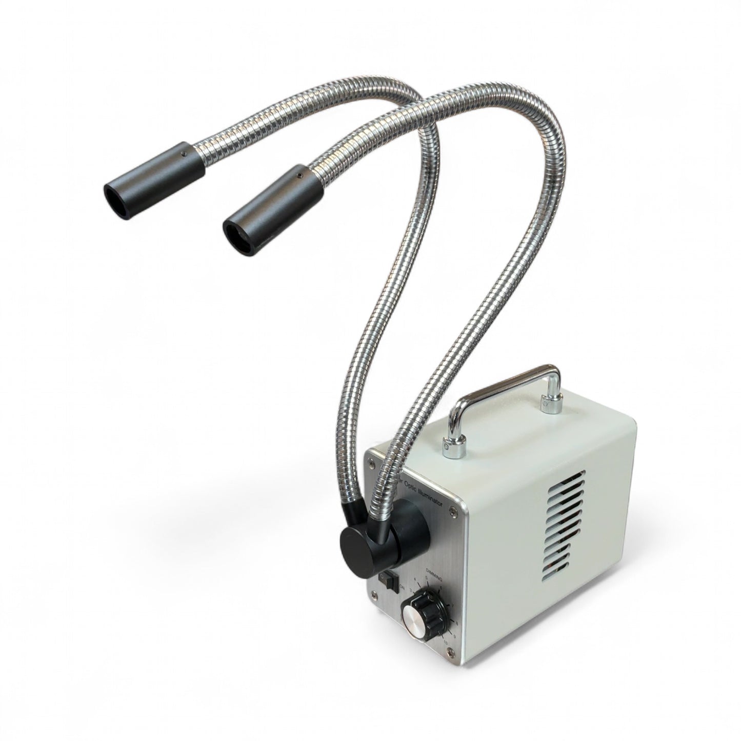 AmScope LED Fiber Optic Illuminator FOI-5WW Dual Gooseneck Light Source (Best Offer!) | Ships Fast from Mr. Scientific - Image 5
