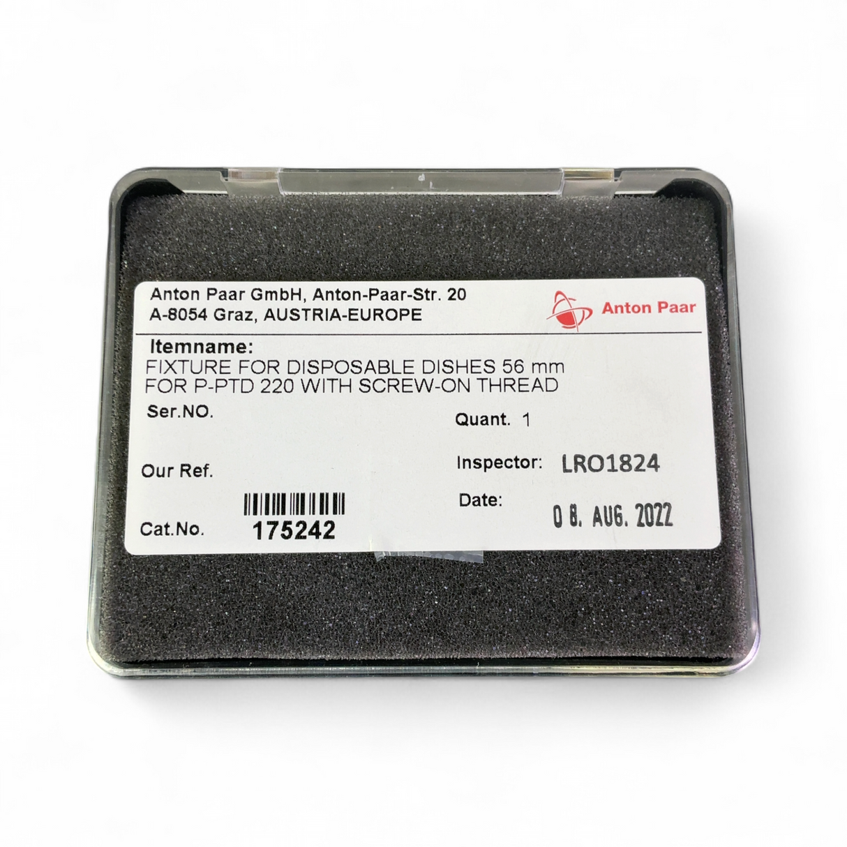 Anton Paar Fixture for Disposable Dishes 56mm 175242 w Gaskets & Wrench | Mr. Scientific - Image 3