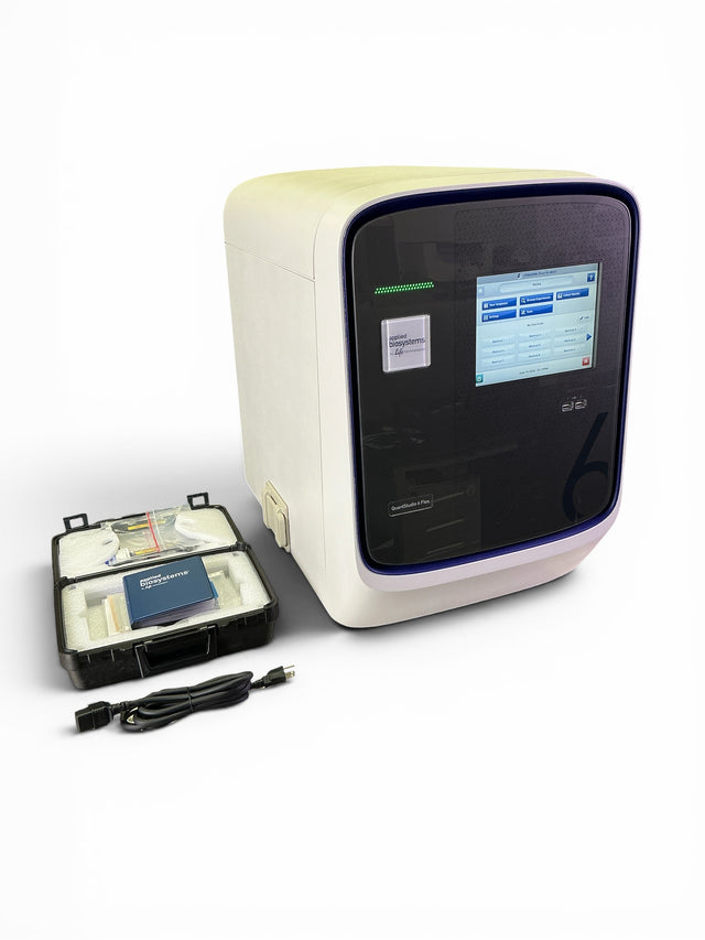 Applied Biosystems QuantStudio 6 Flex Real-Time OptiFlex PCR System w ViiA Adaptors & Drivers (BO!) | Safe & Secure Shipping - Image 1