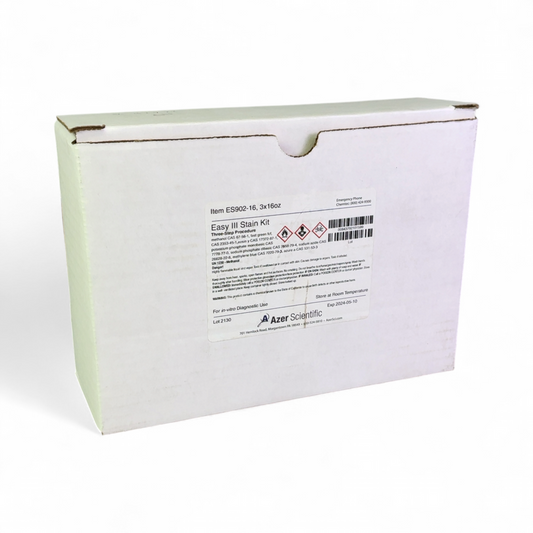 Azer Scientific Easy III Stain Kit Three Step Procedure ES902-16 -- Exp 2023-10-18 | Safe & Secure Shipping - Image 1