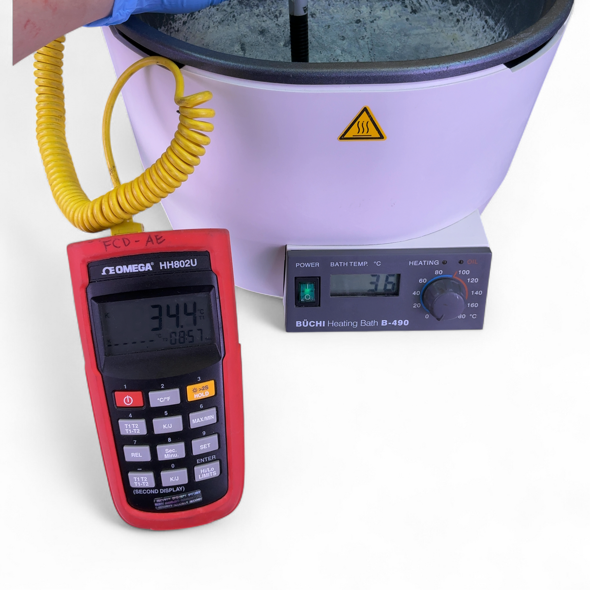 BÜCHI Labortechnik AG Laboratory 180°C Heating Bath B-490 (Best Offer!) | Ships Fast from Mr. Scientific - Image 14