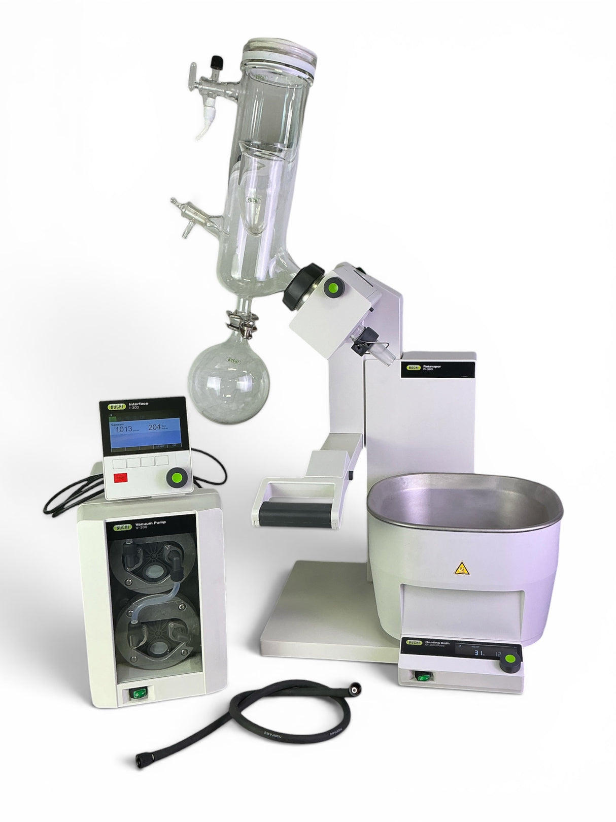 Büchi R-300 Rotavapor Evaporator System w B-300 Bath & V/I-300 Vacuum Pump (BO!) | Ships Fast from Mr. Scientific - Image 1