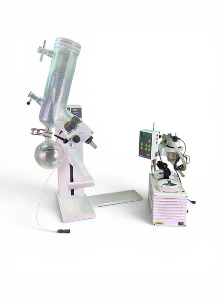 Büchi Rotavapor 100 Rotary Evaporator System w Vacuum Controller & Vacuum Pump (BO!) | Ships Fast from Mr. Scientific - Image 1