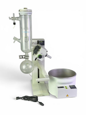 BÜCHI Rotavapor R-100 Rotary Evaporator/Condenser System w B-100 Heating Bath (BO!) | Ships Fast from Mr. Scientific