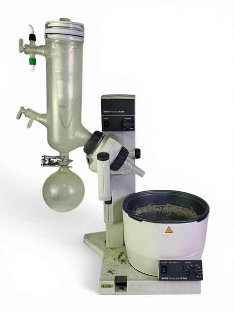 Büchi Rotavapor R-200 Rotary Evaporator/Condenser System w B-490 Heating Bath (BO!) | Order Direct and Save - Image 2