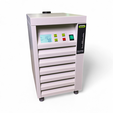 Büchi Rotavapor R-300 Rotary Evaporator System w B-300 Bath, F-105 Chiller, & V/I-300 Vacuum Pump | Safe & Secure Shipping - Image 11