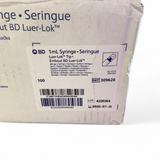 BD 1mL Liquid Transfer Syringes - 100ct New/Sealed 309628 (Best Offer!) | Safe & Secure Shipping - Image 5