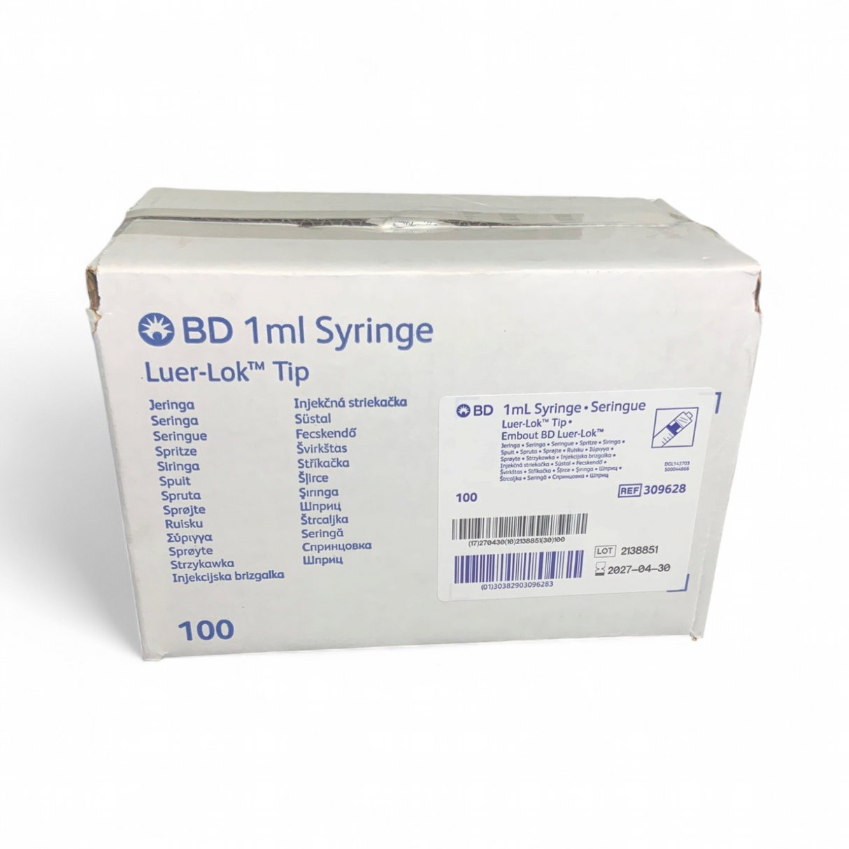 BD Luer-Lok Tip 309628 1ml (Best Offer!) - Image 2