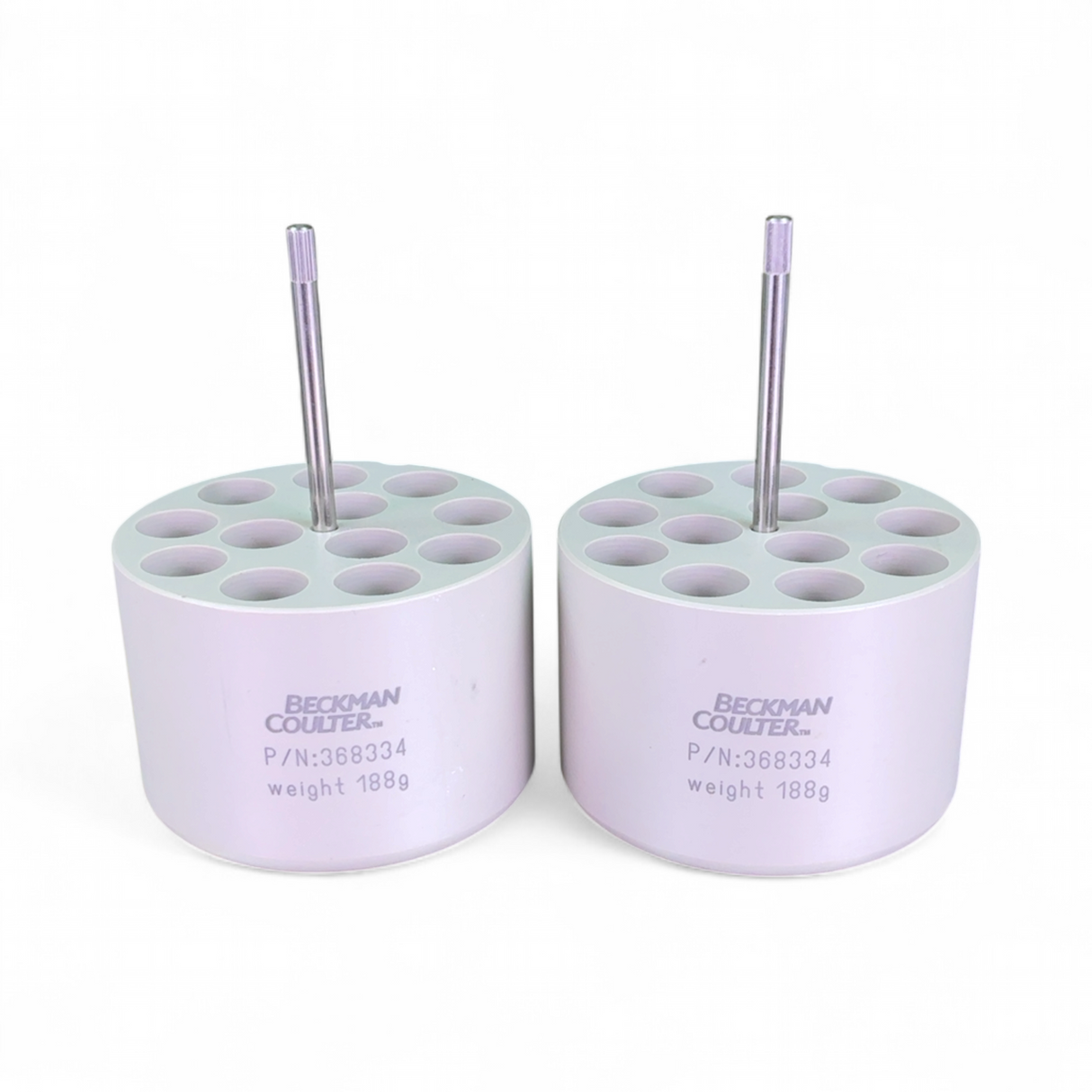 Beckman Coulter 12x10mL 188g Tube Adapters for Centrifuges Rotors Buckets, Set of 2 | Order Direct and Save - Image 2