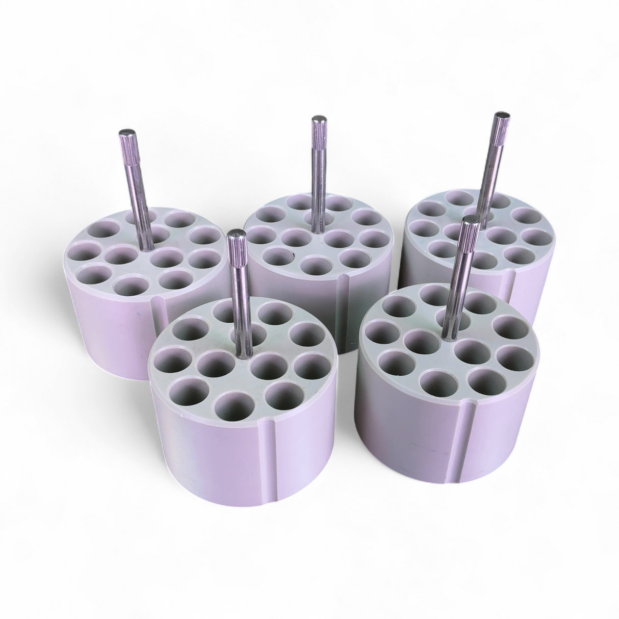 Beckman Coulter 12x1.5mL Tube Adapters for Centrifuges Rotor Buckets, Set of 5 | Ships Fast from Mr. Scientific - Image 1