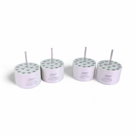 Beckman Coulter 16x5-7mL Tube Adapters for Centrifuges Rotor Buckets, Set of 4 | Ships Fast from Mr. Scientific - Image 1